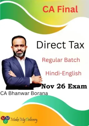CA Final DT Regular by CA Bhanwar Borana Nov 2026