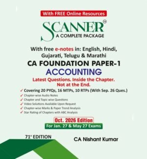 Shuchita Scanner CA Foundation Paper-1 Accounting