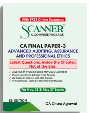Shuchita Solved Scanner CA Final Audit By CA Charu Agarwal Nov 26 Exam