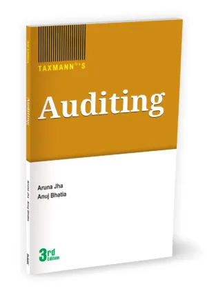 Taxmann Auditing by Aruna Jha & Anuj Bhatia 3rd Edition June 2026