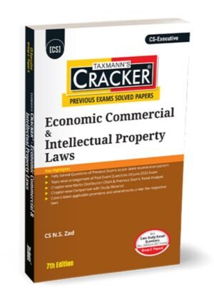 Taxmann CS Executive Economic Commercial & IP Laws Cracker N.S. Zad Dec 26 Exam