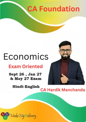 CA Foundation Economics Exam Oriented By CA Hardik Manchanda Sept 26