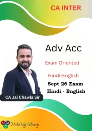 CA Inter Advanced Accounting Exam Oriented by CA Jai Chawla Sept 26