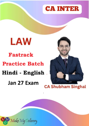 CA Inter Corporate & Other Laws Fastrack Practice by CA Shubham Singhal Jan 27