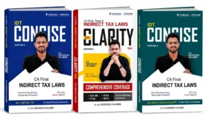 CA Final IDT Concise and Q/A Clarity CA Siddhesh Valimbe Nov 26 Exam