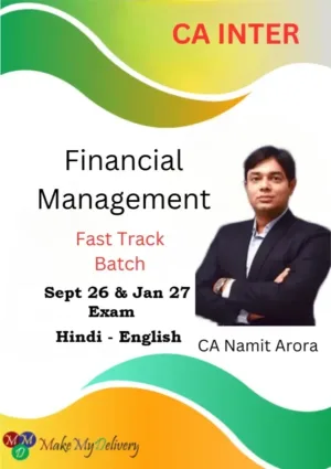 CA Inter FM Fast track by CA Namit Arora Sept 26 & Jan 27