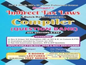 CA Final IDT Question Book By CA Yogendra Bangar Nov 26 Exam