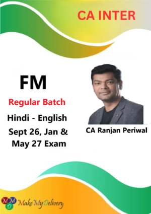CA Inter FM Regular BY CA Ranjan Periwal Sept 26, Jan & May 27