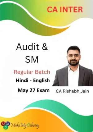 CA Inter Audit & SM Combo Regular Rishabh Jain May 27