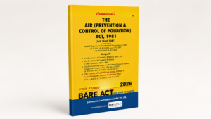 Commercial The Air Prevention and Control of Pollution Act, 1981 Bare Act by Commercial's Editorial Board Latest Edition