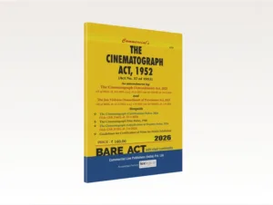 Commercial Cinematograph Act 1952 with Rules Bare Act by Commercial's Editorial Board Latest Edition