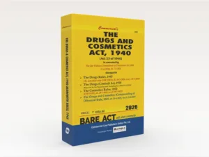 Commercial The Drugs and Cosmetics Act, 1940 along with Rules Bare Act by Commercial's Editorial Board Latest Edition
