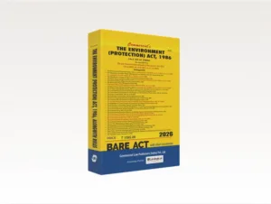 Commercial The Environment (Protection) Act, 1986 Bare Act by Commercial's Editorial Board Latest Edition