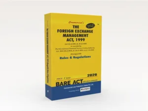 Commercial The Foreign Exchange Management Act, 1999 Bare Act by Commercial's Editorial Board Latest Edition