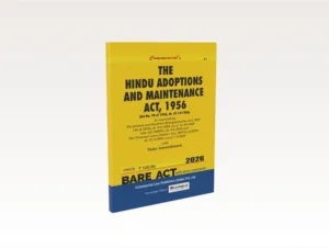 Commercial The Hindu Adoption & Maintenance Act 1956 with Forms Bare Act by Commercial's Editorial Board Latest Edition