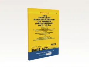 Commercial The Indecent Representation of Women (Prohibition) Act, 1986 Bare Act by Commercial's Editorial Board Latest Edition