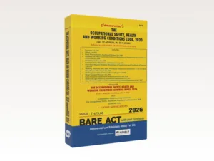 Commercial The Occupational Safety, Health and Working Conditions Code, 2020 with Rules, 2026 Bare Act by Commercial's Editorial Board Latest Edition