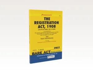 Commercial The Registration Act, 1908 Bare Act by Commercial's Editorial Board Latest Edition