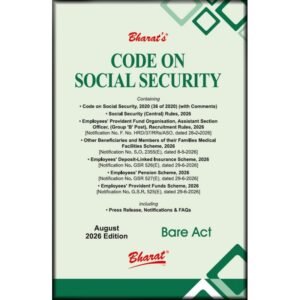 Bharat Code On Social Security Edition August 2026