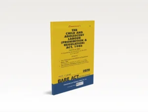 Commercial The Child and Adolescent Labour (Prohibition and Regulation) Act,1986 Bare Act by Commercial's Editorial Board Latest Edition