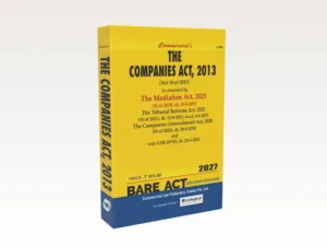 Commercial Companies Act, 2013 Bare Act by Commercial's Editorial Board Latest Edition