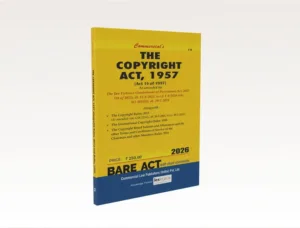 Commercial The Copyright Act, 1957 Bare Act by Commercial's Editorial Board Latest Edition