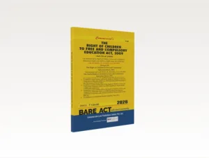 Commercial The Right of Children to Free and Compulsory Education Act, 2009 Bare Act by Commercial's Editorial Board Latest Edition