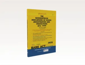 Commercial The Geographical Indications of Goods (R&P) Act, 1999 Bare Act by Commercial's Editorial Board Latest Edition