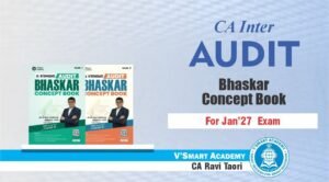 CA Inter Audit Bhaskar Concept Book by CA Ravi Taori Jan 27 Exams