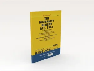 Commercial The Maternity Benefit Act, 1961 Bare Act by Commercial's Editorial Board Latest Edition