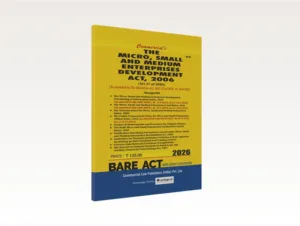 Commercial The Micro Small & Medium Enterprises Development Act, 2006 Bare Act by Commercial's Editorial Board Latest Edition