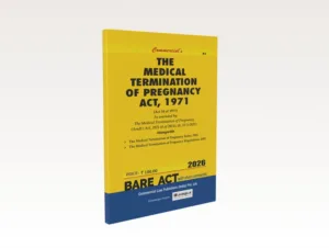 Commercial The Medical Termination of Pregnancy Act, 1971 Bare Act by Commercial's Editorial Board Latest Edition