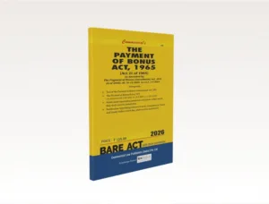 Commercial  The Payment of Bonus Act, 1965 along with Rules, 1975 Bare Act by Commercial's Editorial Board Latest Edition