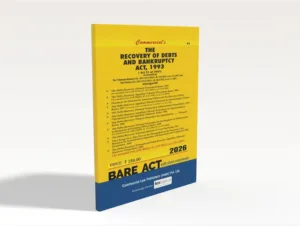 Commercial The Recovery of Debts and Bankruptcy Act, 1993 Bare Act by Commercial's Editorial Board Latest Edition