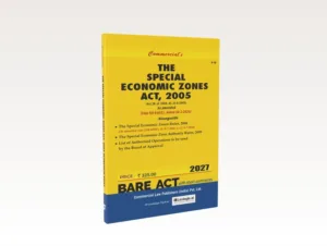 Commercial Special Economic Zones Act, 2005 Bare Act by Commercial's Editorial Board Latest Edition