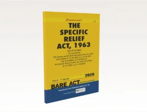 Commercial The Specific Relief Act 1963 Bare Act by Commercial's Editorial Board Latest Edition