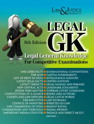 Law & Justice Legal GK (General Knowledge) For Competitive Examinations by Purnima Arora 8th Edition 2026