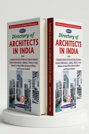 Nabhi Publications Directory of Architects in India with Complete Details of Partners Key Architects Contact Information Address Phone Email Website of Head Offices and Branch Offices and Projects Handled by Nabhi Board of Editors