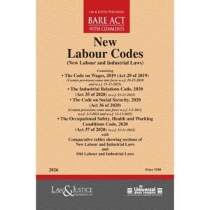 Law & Justice New Labour Codes (Containing Four relevant Codes) Edition 2026