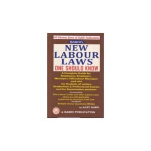 Nabhi New Labour Laws One Should Know by Ajay Garg Edition September 2026