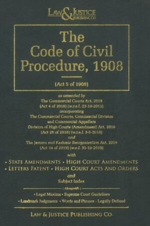 Law & Justice The Code of Civil Procedure 1908 Edition 2026