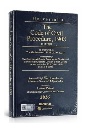 Universal’s LexisNexis The Code of Civil Procedure 1908 Edition 2026