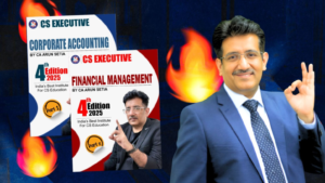 CS Executive CAFM (Corporate Accounting & Financial Management )Part 1 & 2 Books by CA Arun Setia for June 27