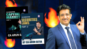 CS Executive CMSL (Capital Market & Securities Laws) Part 1 & 2 Books by CA Arun Setia for June 27