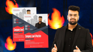CS Executive Company Law Volume 1 & 2 Books by CA Harsh Gupta for June 27