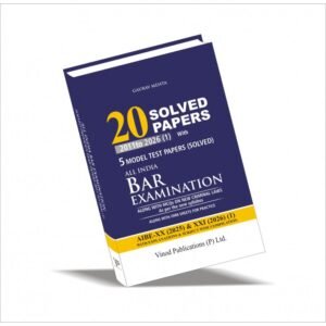Vinod Publications 20 Solved Papers (2011 to 2026 (1)) AIBE by Gaurav Mehta Edition 2026