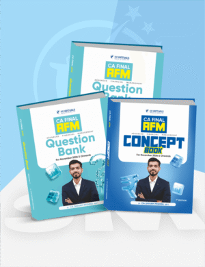 CA Final AFM Concept & Question Books By CA Shivam Mishra For Nov 26 & May 27 Exam