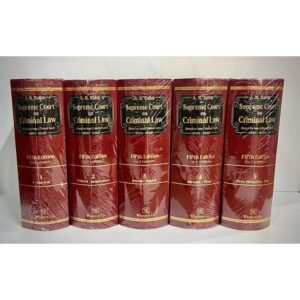 Whytes Supreme Court on Criminal Law by A N Saha (Set of 5 Vols.) 5th Edition 2026